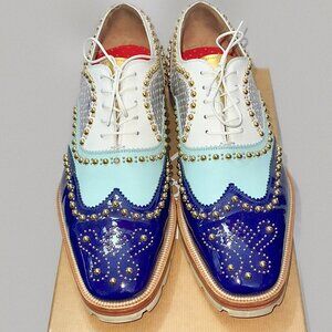 Authentic RARE Gently Used Louboutin Mens Crapamale dress shoe US Size 11